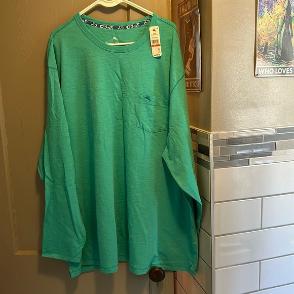 Tommy Bahama 3xlt long sleeve shirt green - Picture 1 of 4